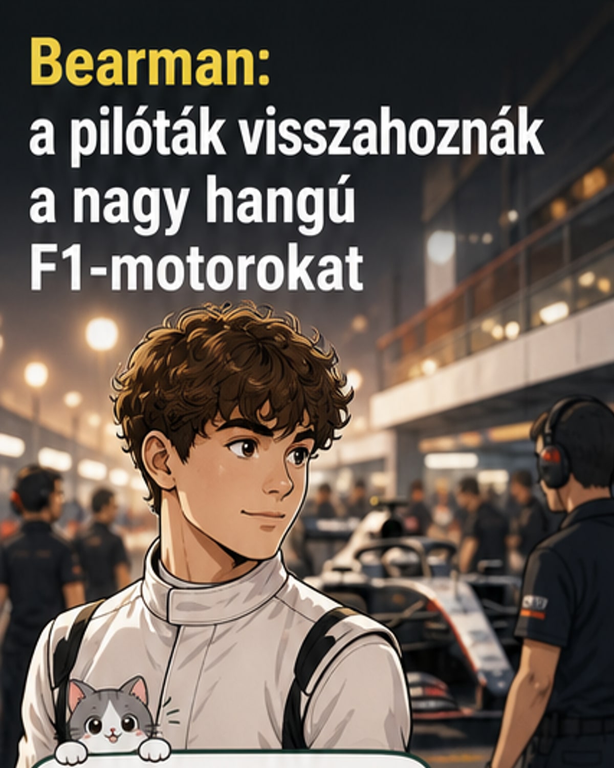 F1-pilóták a régi motorok visszatérését akarják