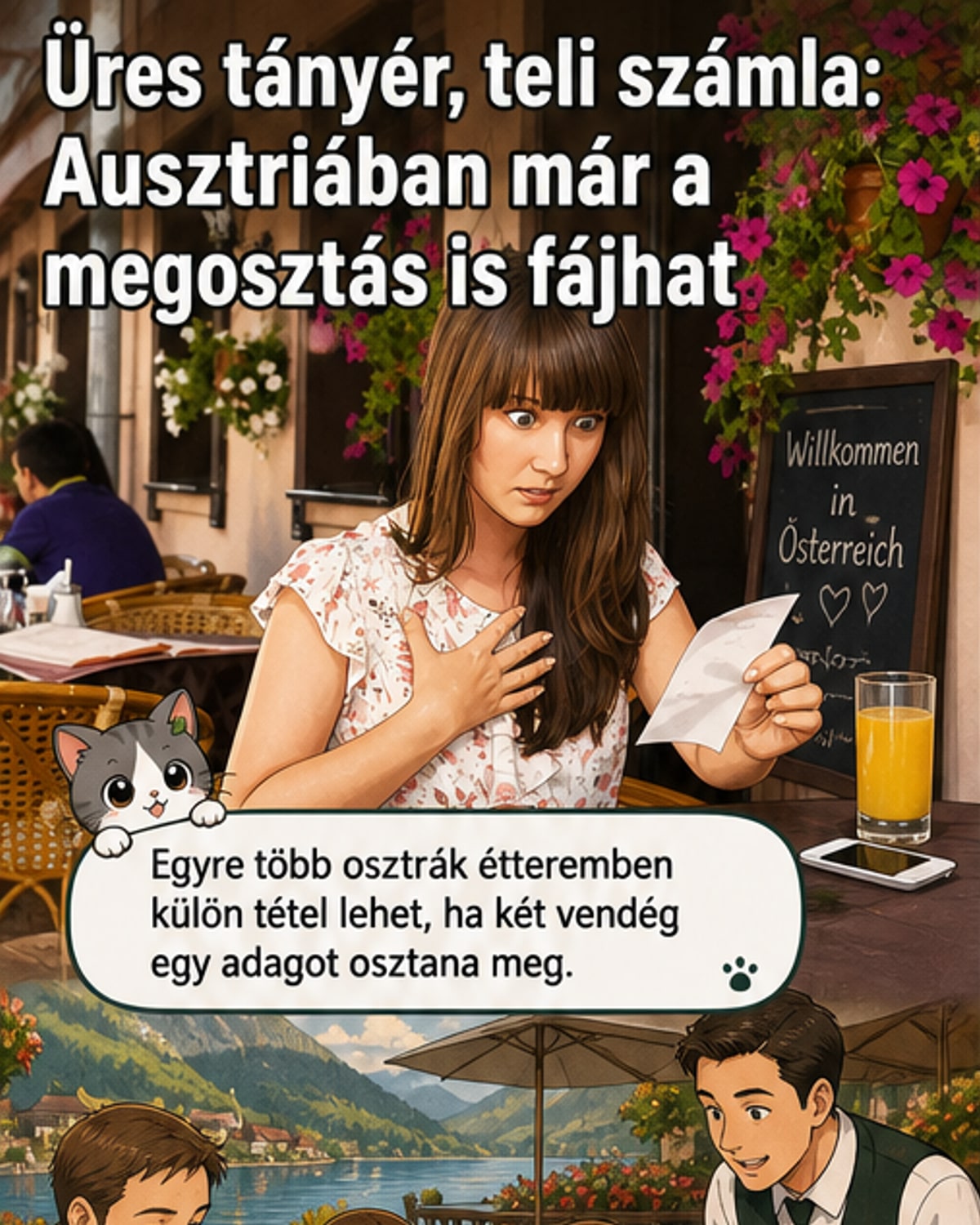 Egy tányér miatt pluszdíj?