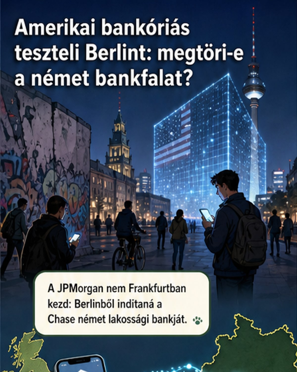 JPMorgan betör Németországba