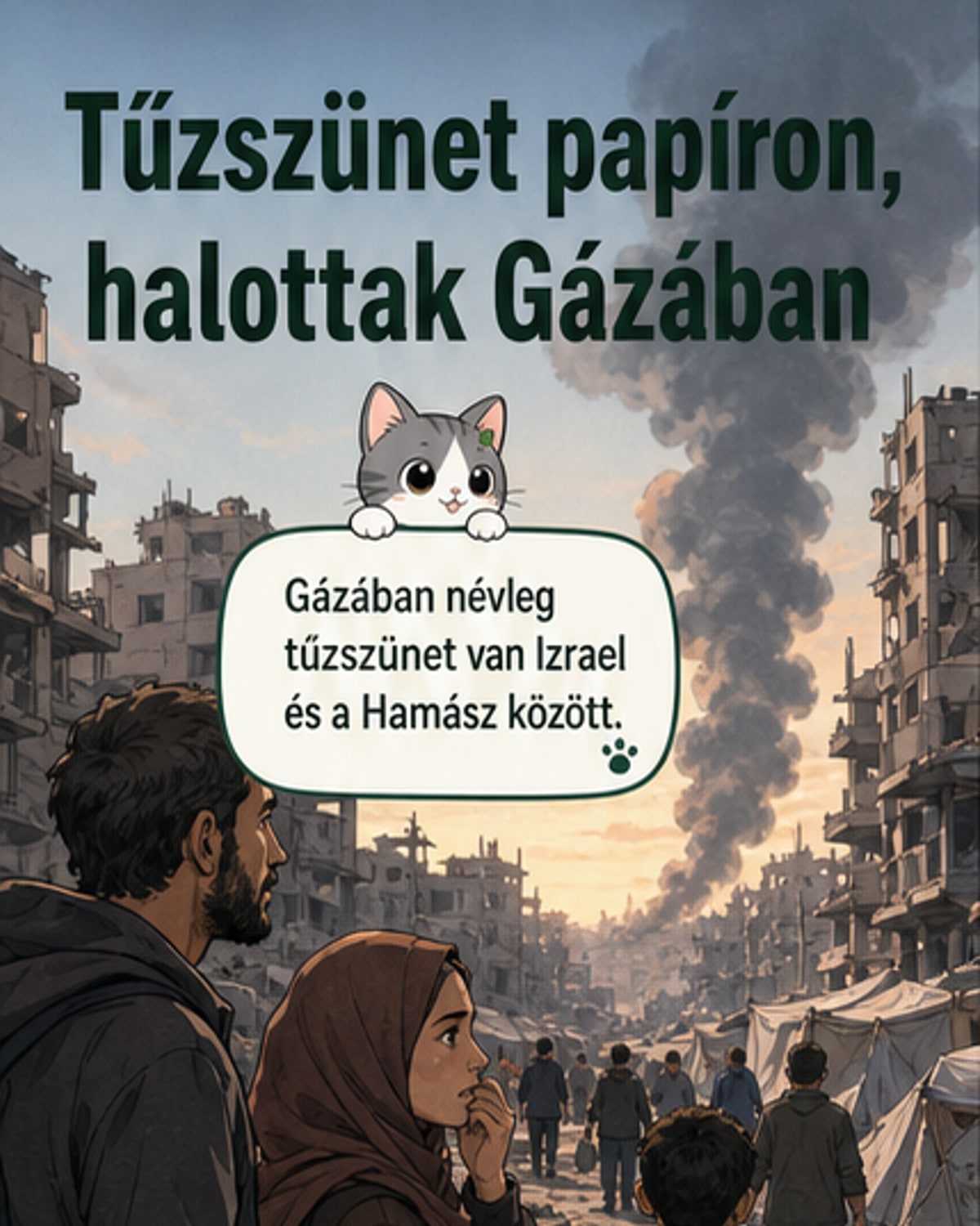 Tűzszünet alatt 1005 halott