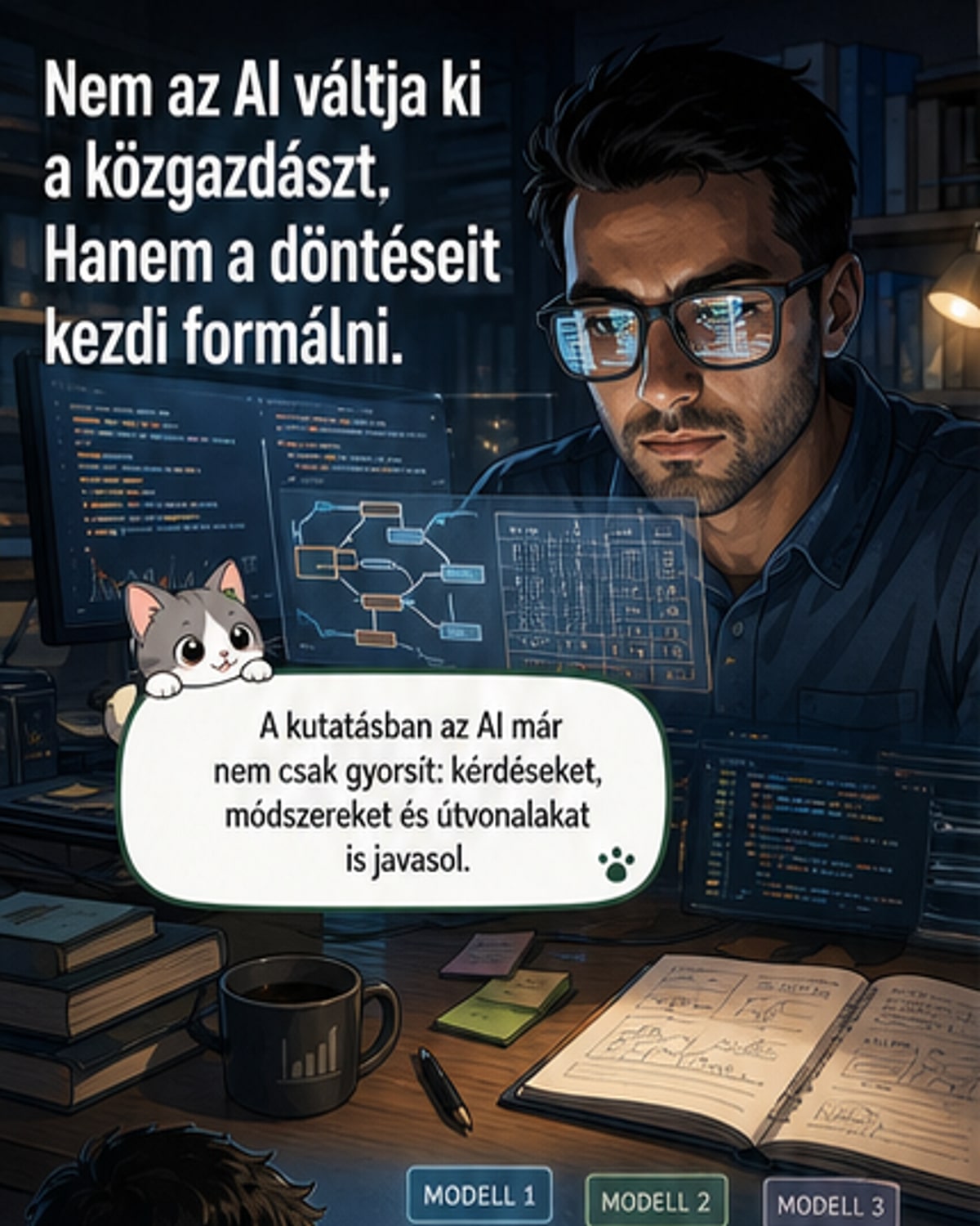 AI a közgazdaságtanban: segít vagy irányít?