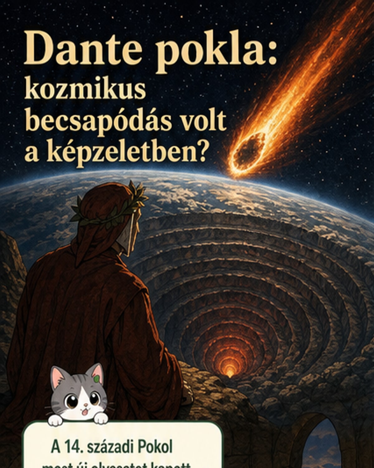 Dante leírta a becsapódást — évszázadokkal korábban