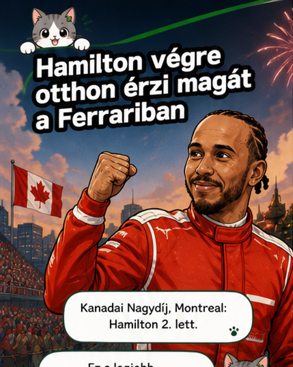 Hamilton: ez a nap a legboldogabb