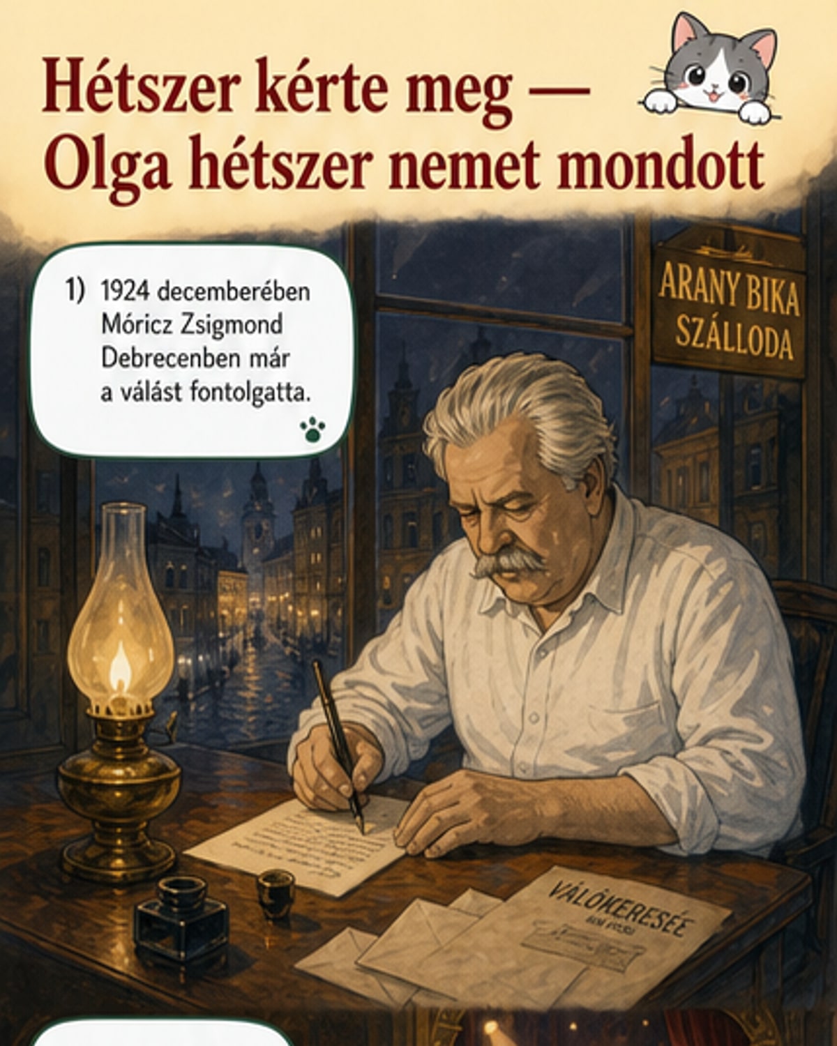 Móricz Zsigmond titkos szerelme