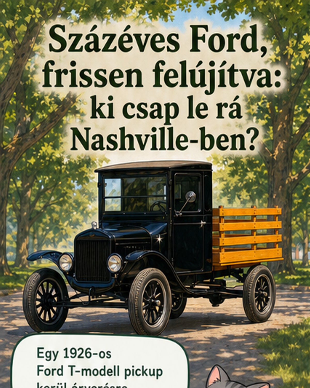 100 éves Ford pickup árverésen