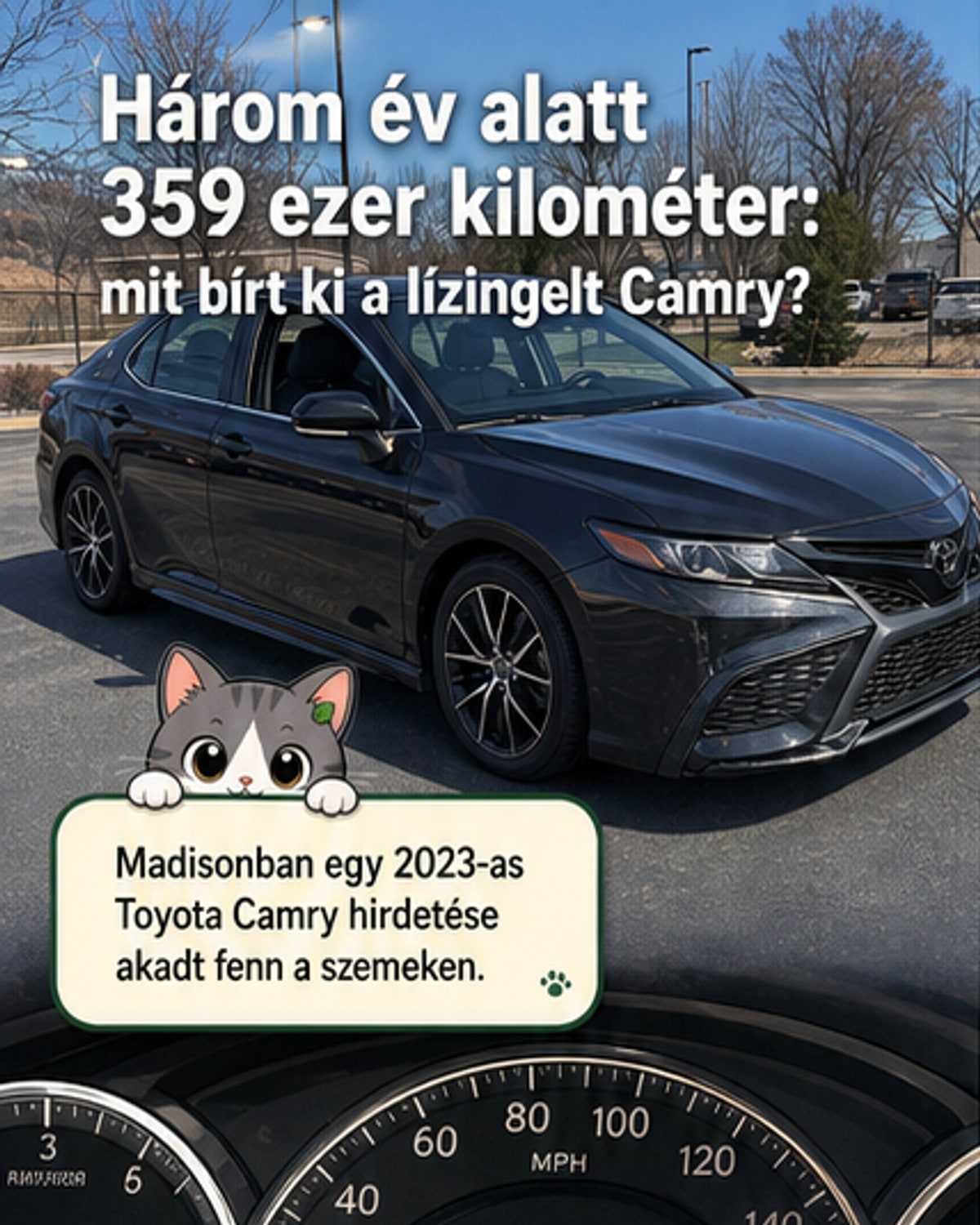 359 ezer km három év alatt – hogyan?