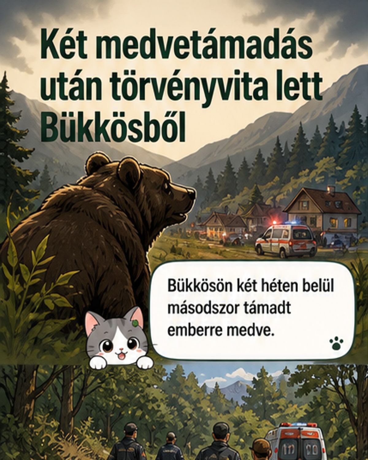 Medvetámadások és alkotmányvita Romániában