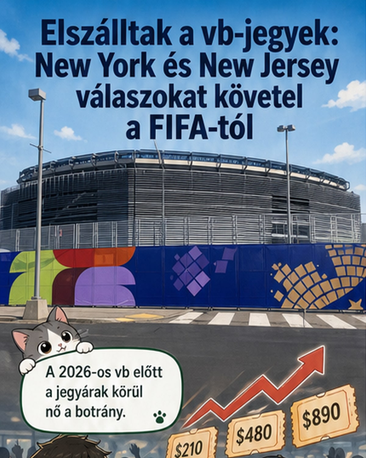 FIFA-jegyárak elleni vizsgálat indul