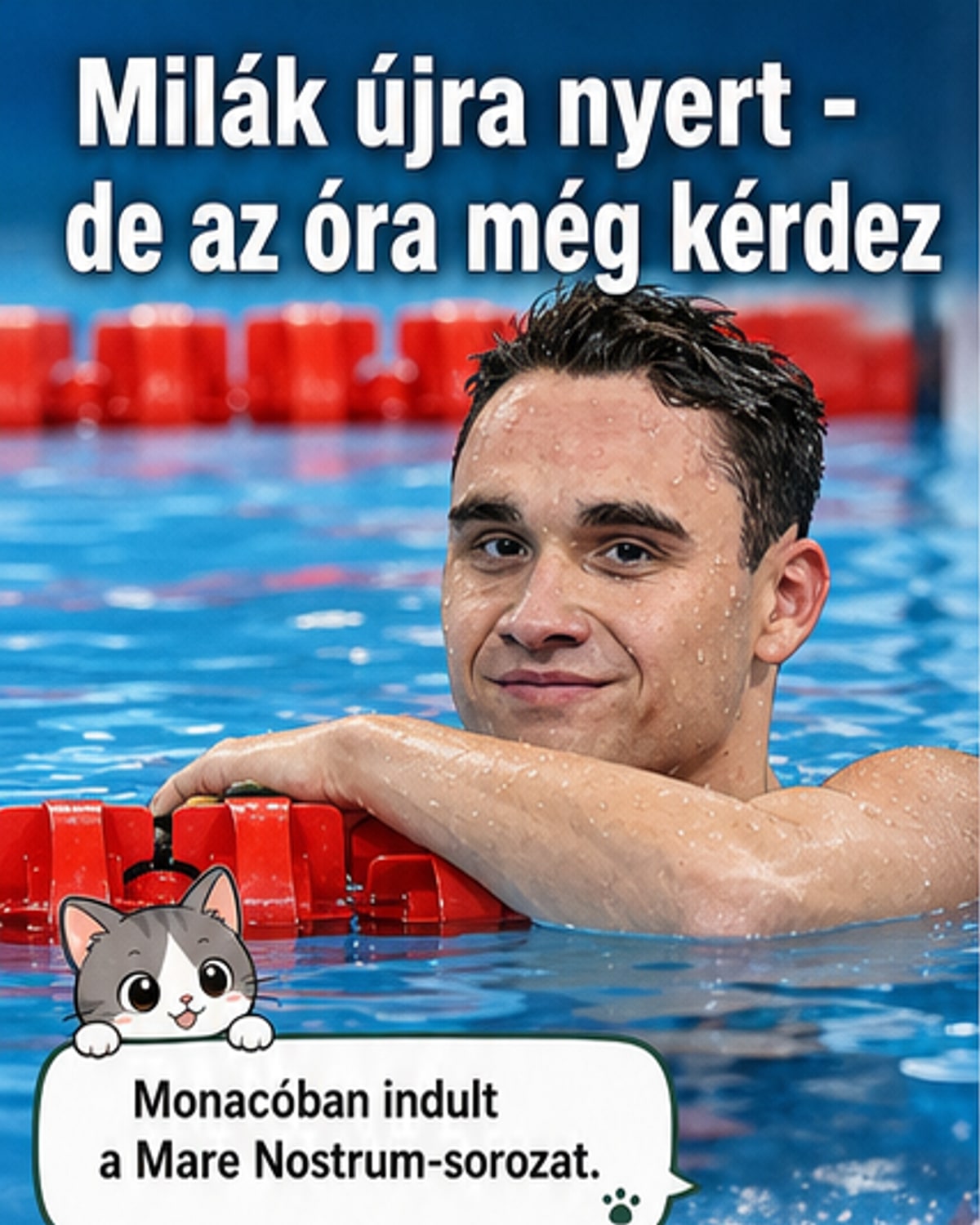 Milák újra győzött nemzetközi viadalon
