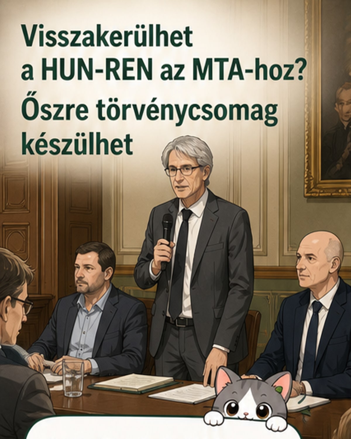 HUN-REN átalakítása: új törvény ősszel