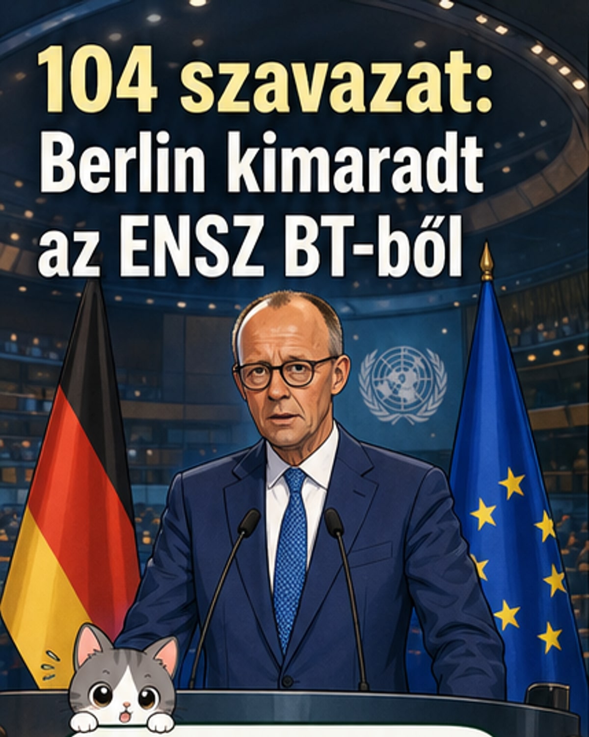 Németország kiesett az ENSZ BT-ből