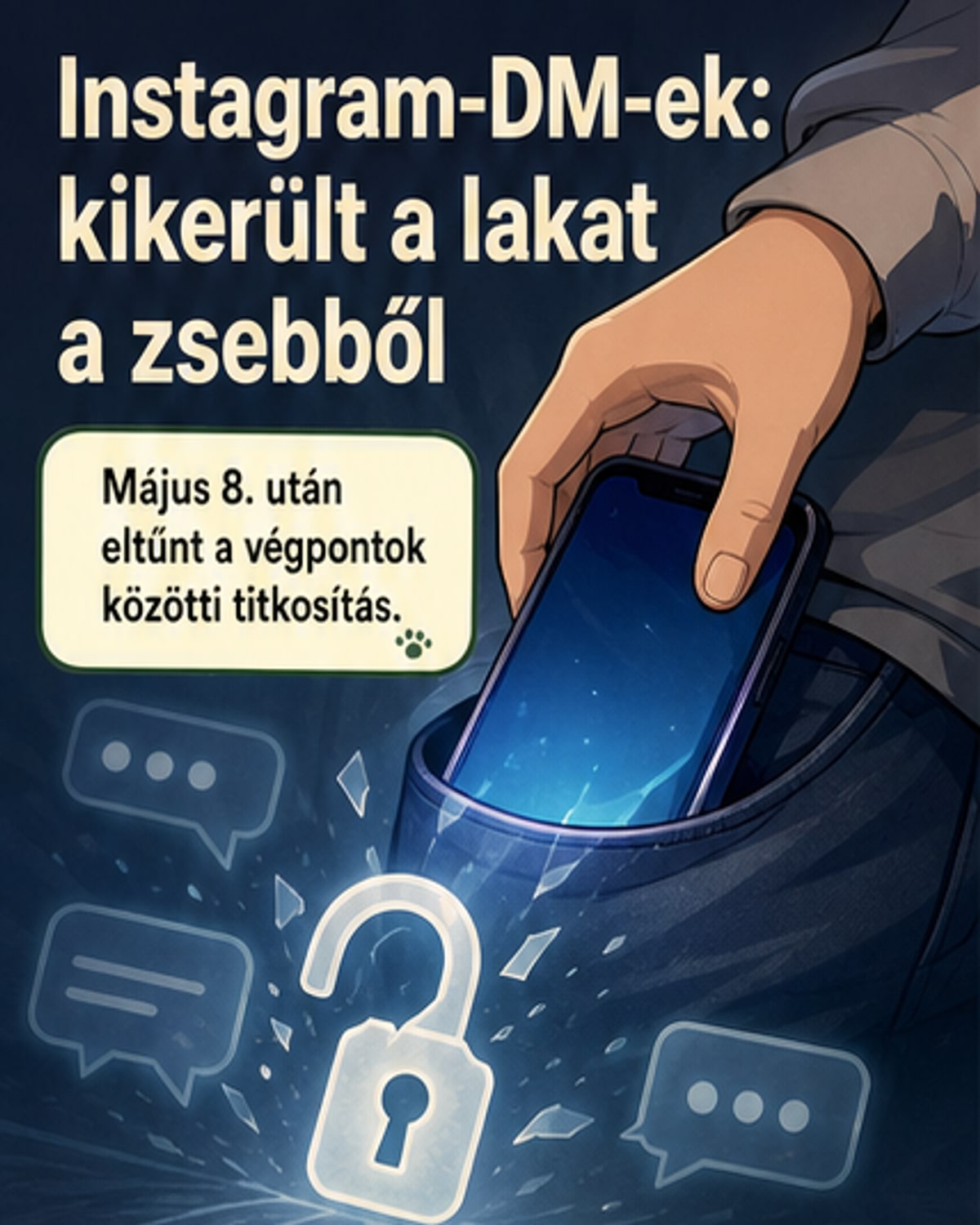 Nem titkosak többé az Instagram-üzenetek