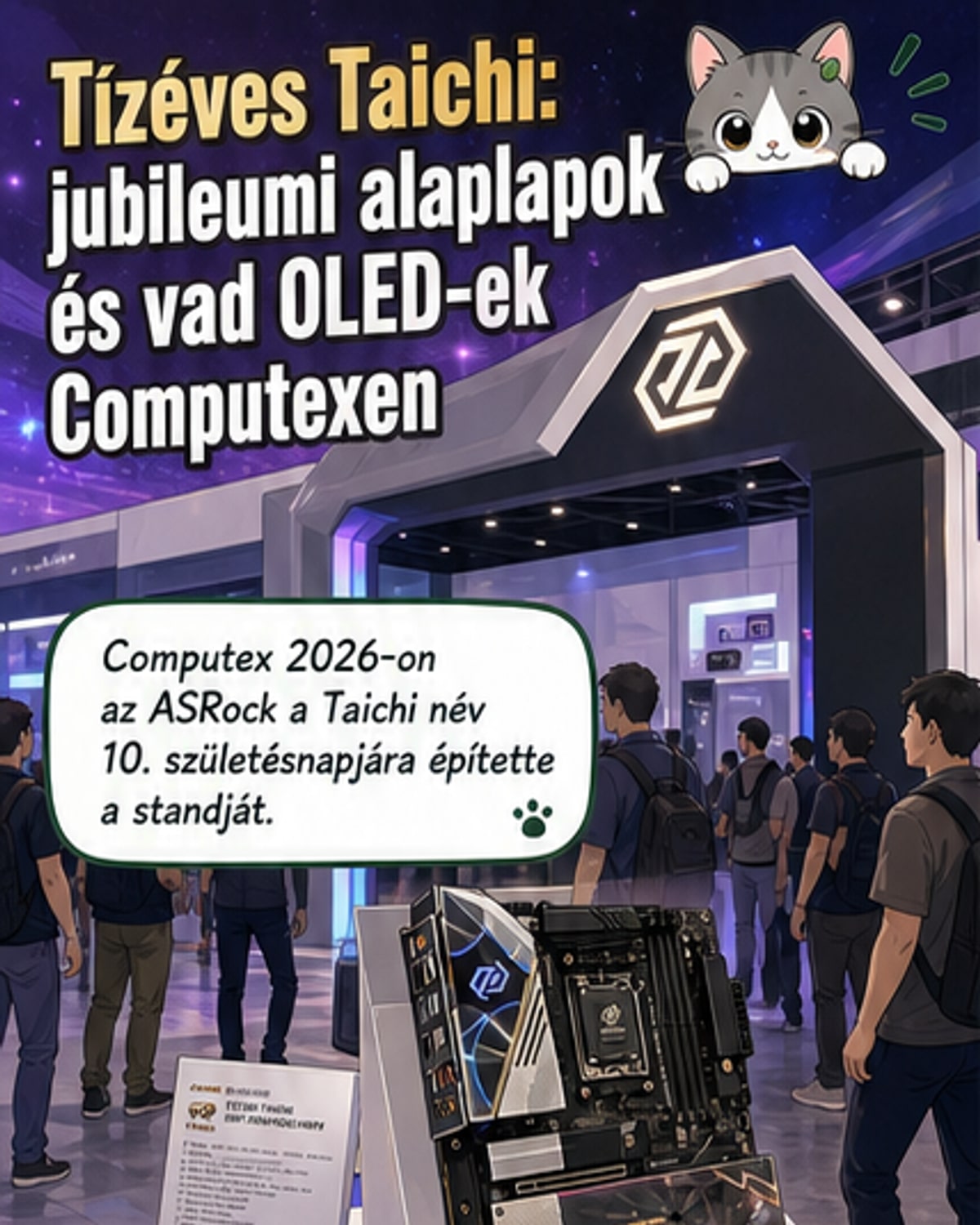 ASRock ünnepli a Taichi 10. évfordulóját