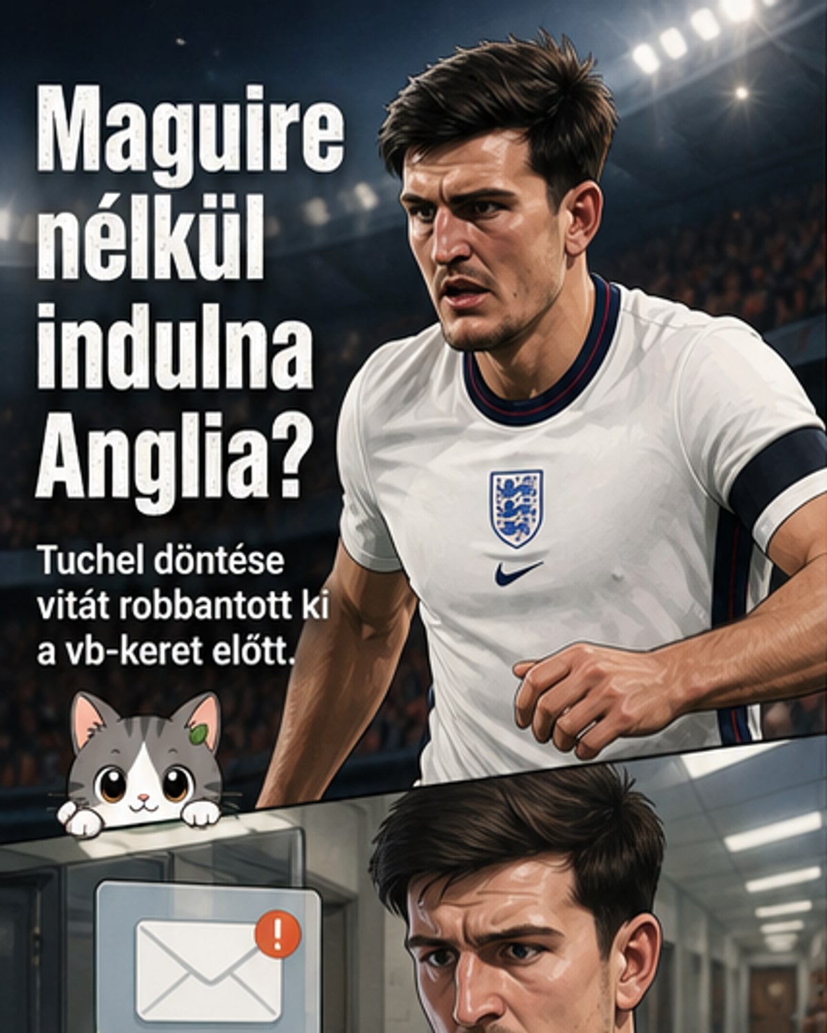 Maguire kihagyja a VB-t