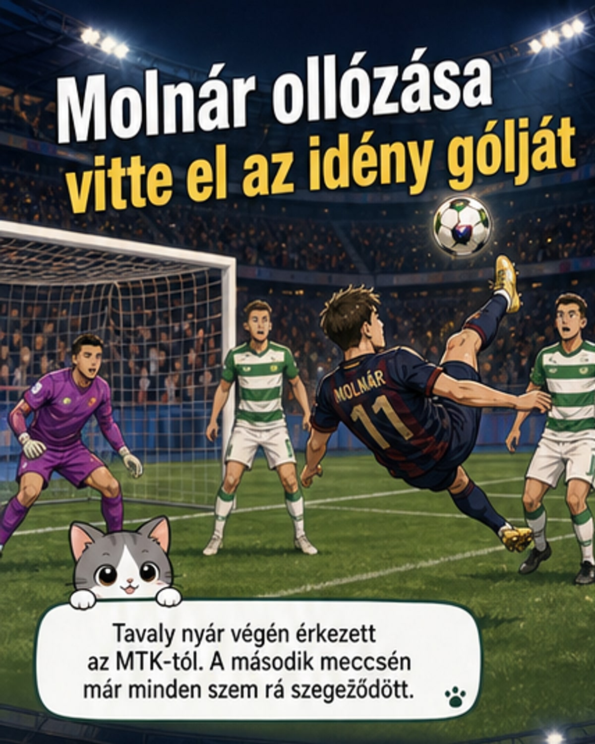 Magyar lőtte az idény legszebb gólját
