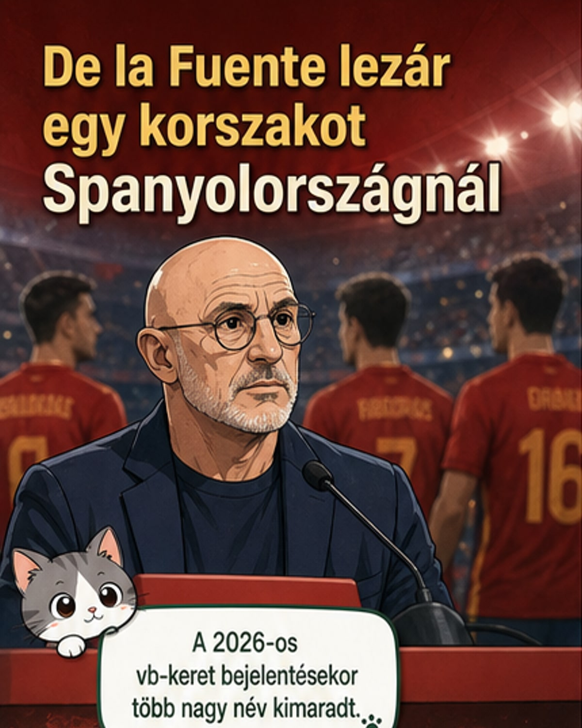 De la Fuente kizárta a legendákat