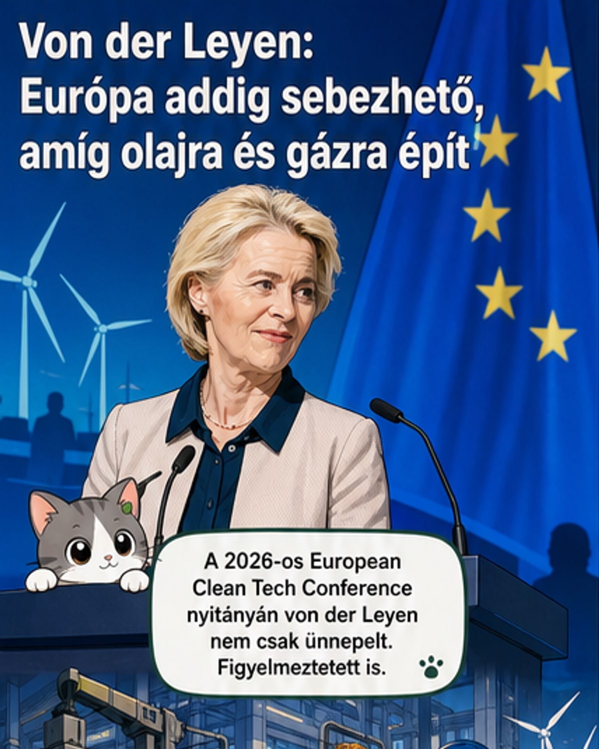 Európa tiszta technológiában vezet