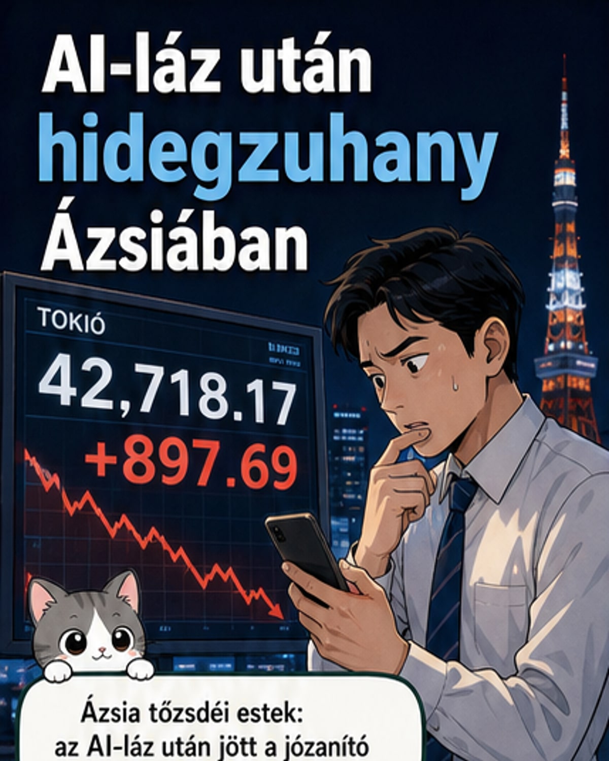 AI-buborék aggodalom a tőzsdéken