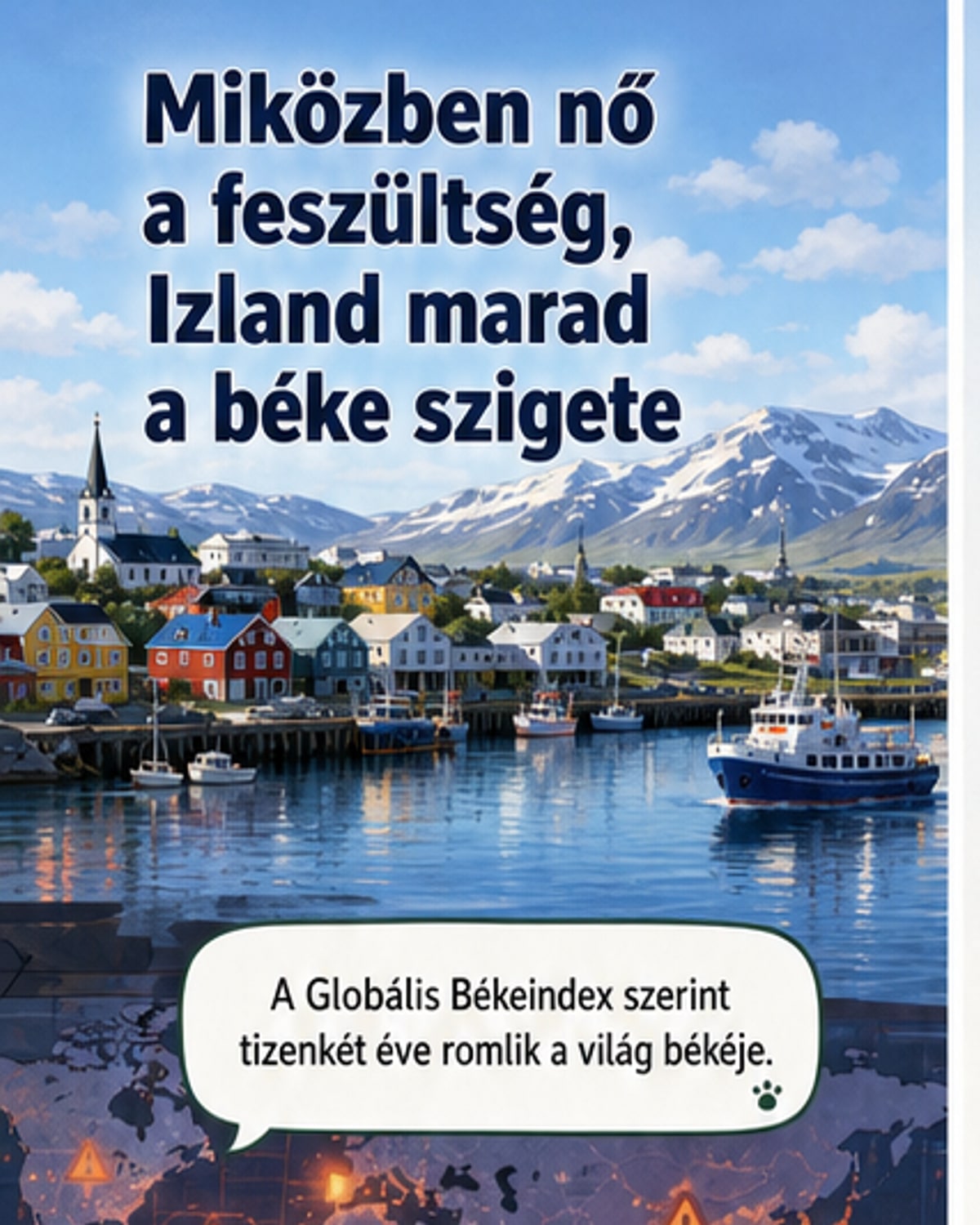Így néz ki a béke ma