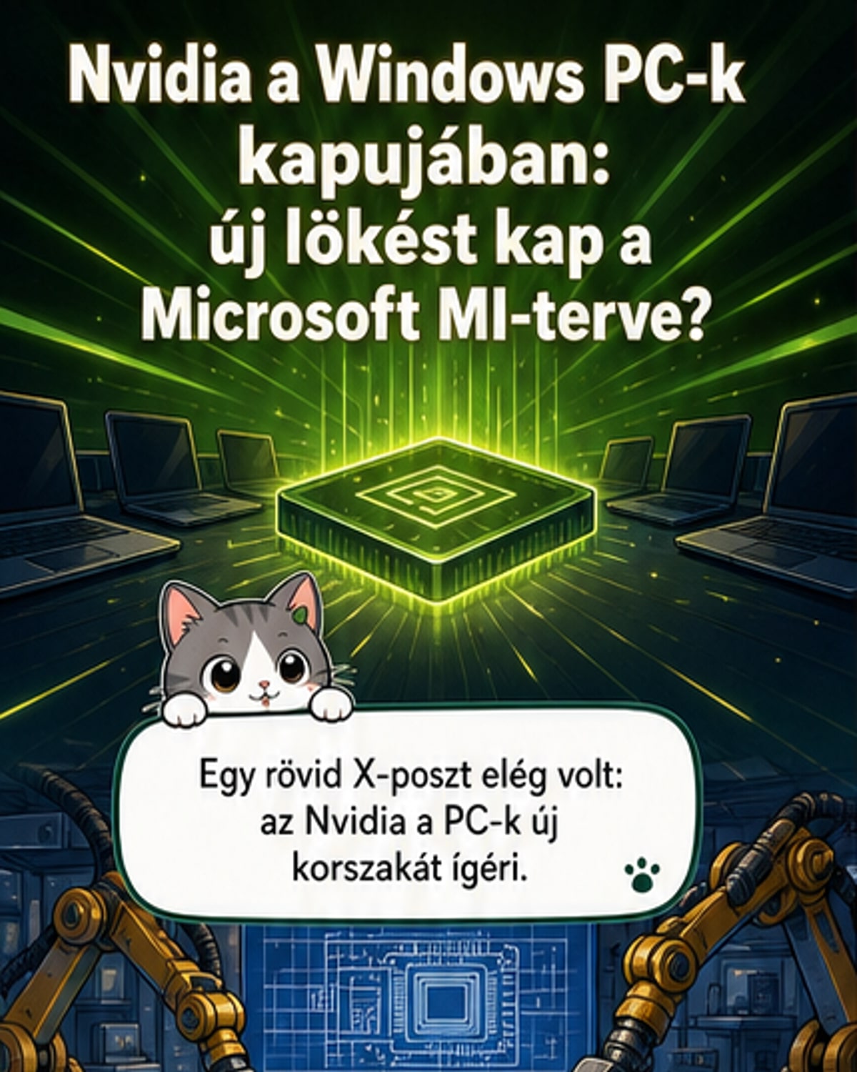 Nvidia belép a Windows PC-piacra