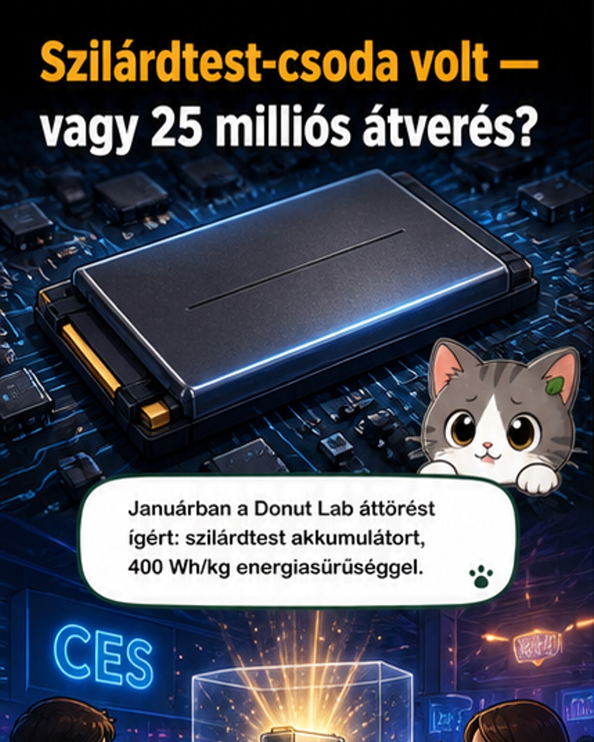 Átverés volt a nagy akkumulátorátütés
