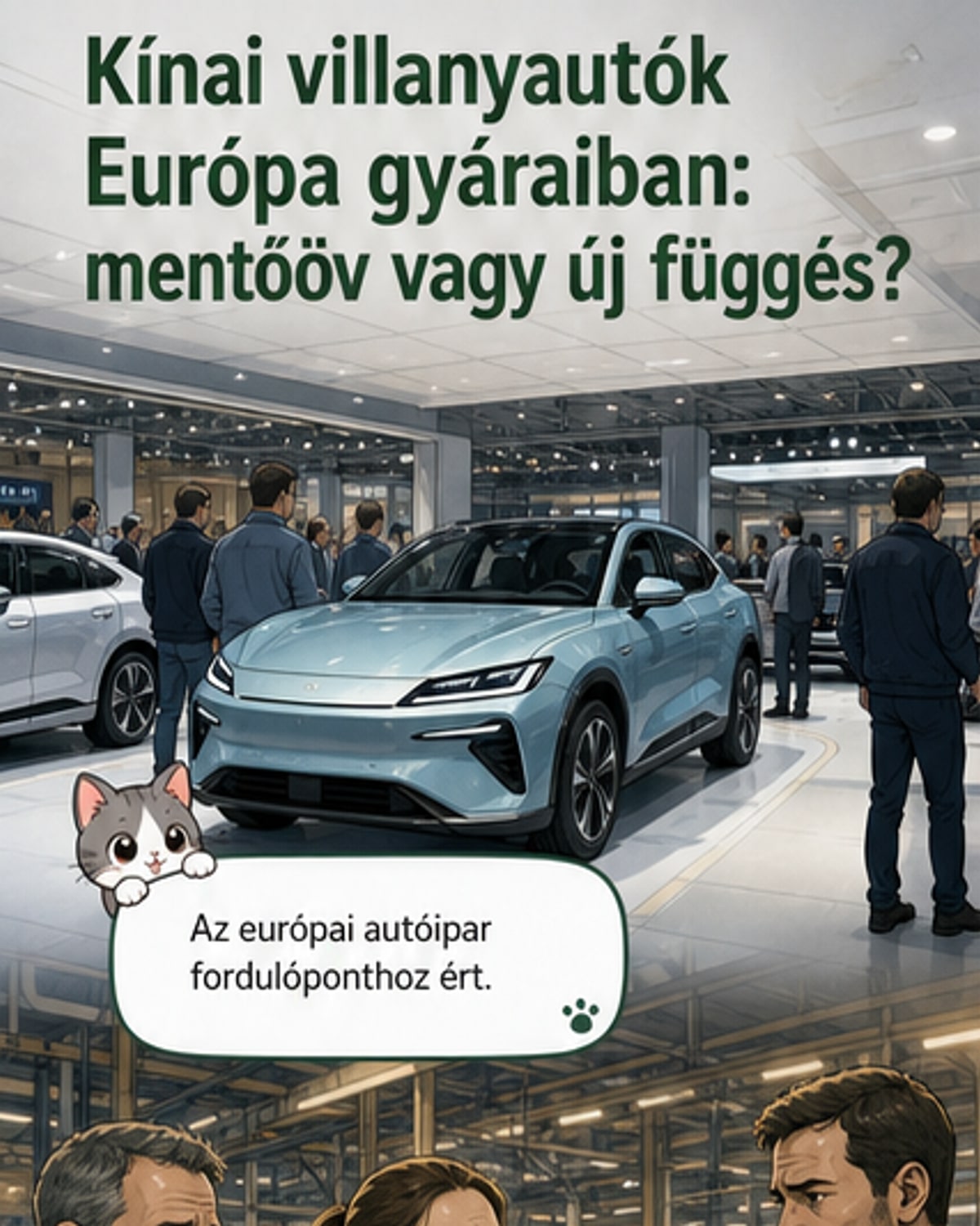Kína elektromos autói megelőzik Európát