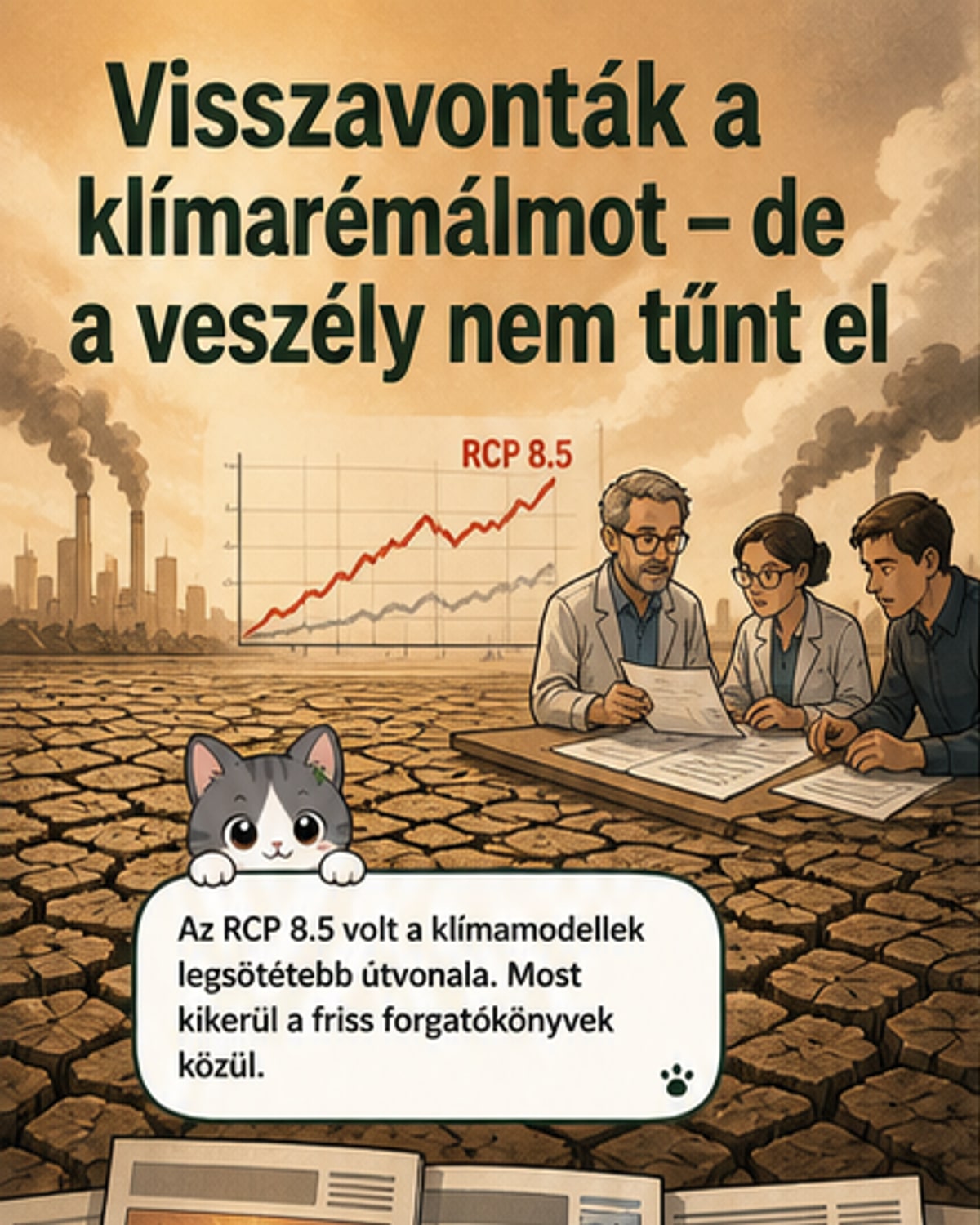 A legrosszabb klímajövő hivatalosan is elavult