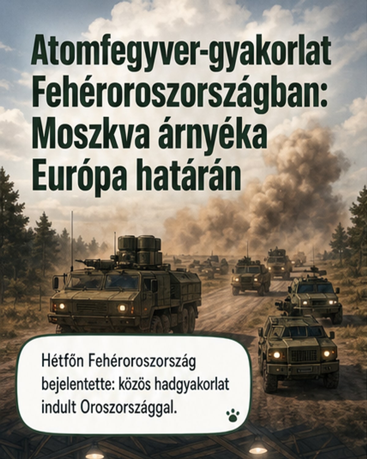 Orosz atomfegyverek Európa határán