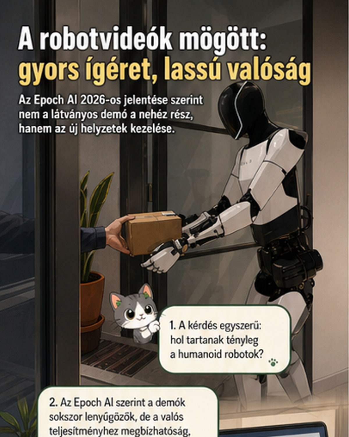 Humanoid robotok: hol van a határ?