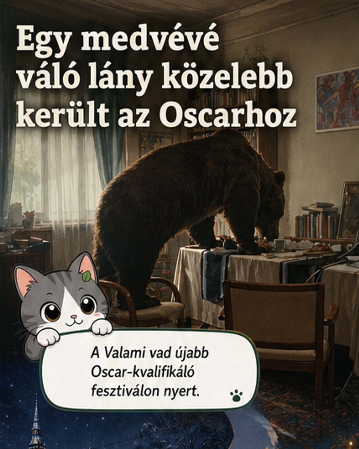 Méghozzá medvévé változik