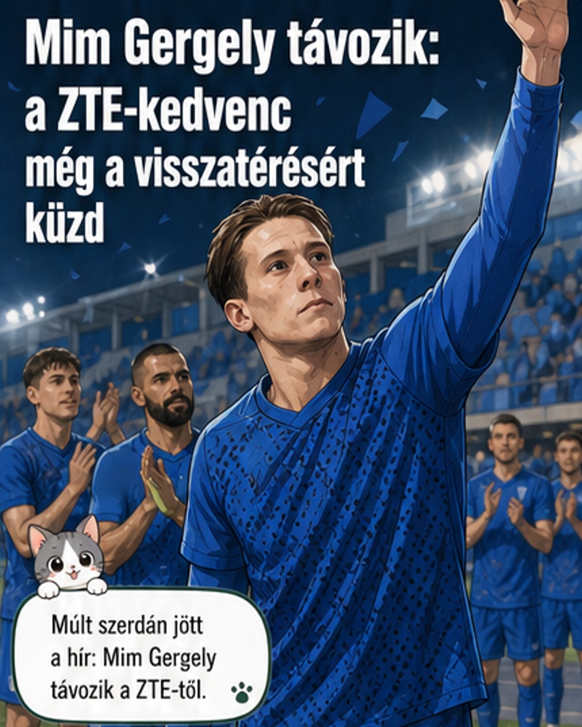 Mim Gergely búcsúja a ZTE-től