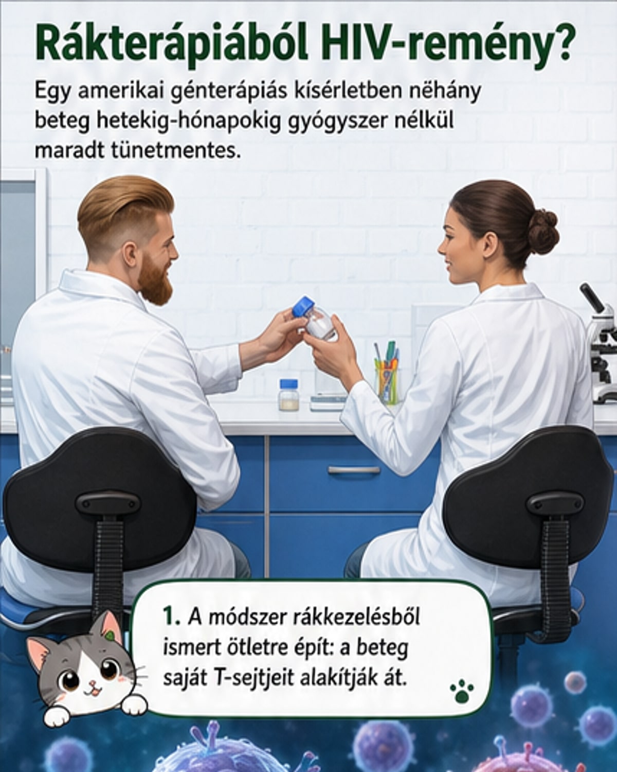 Forradalmi génkezelés HIV-nél