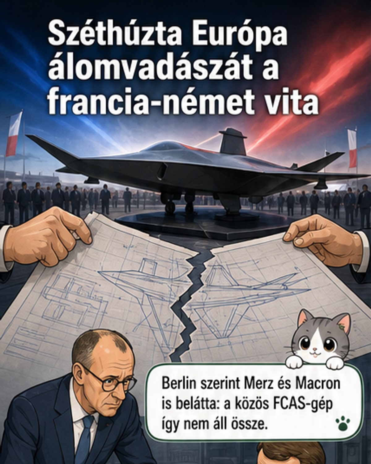 Megbukott a francia–német harci repülő projekt