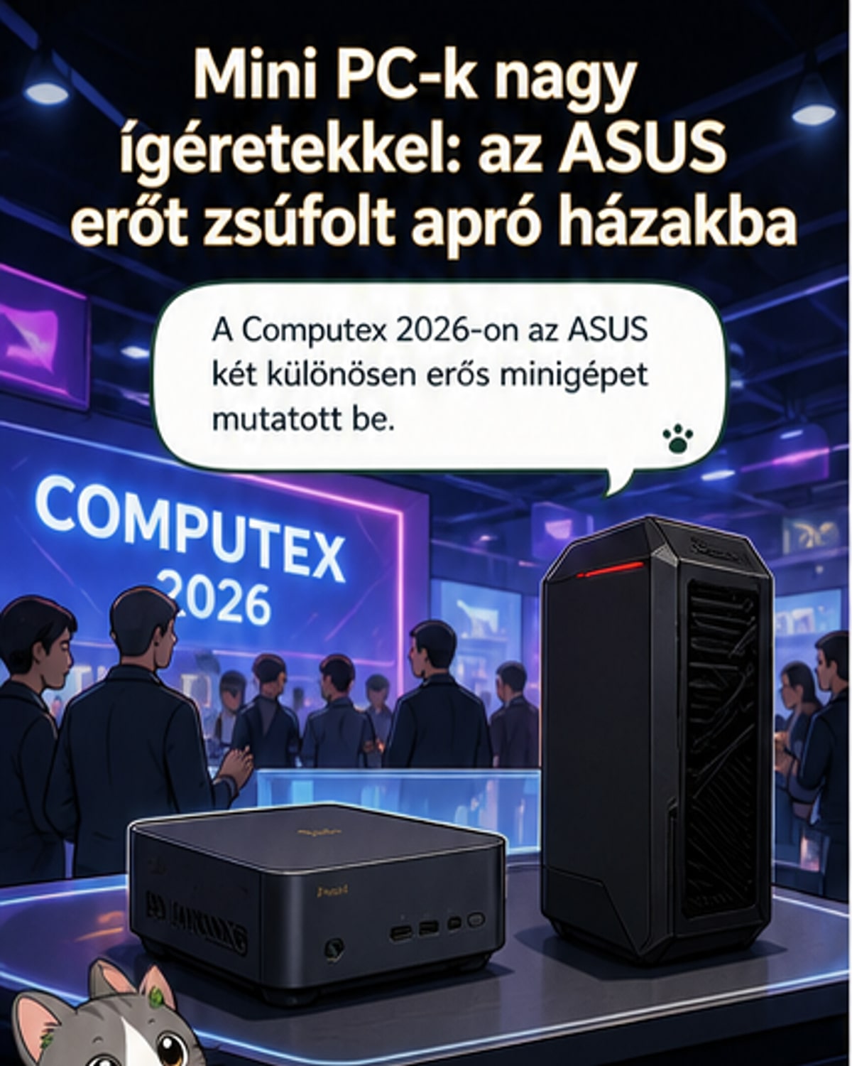 ASUS két új minigépet mutatott be