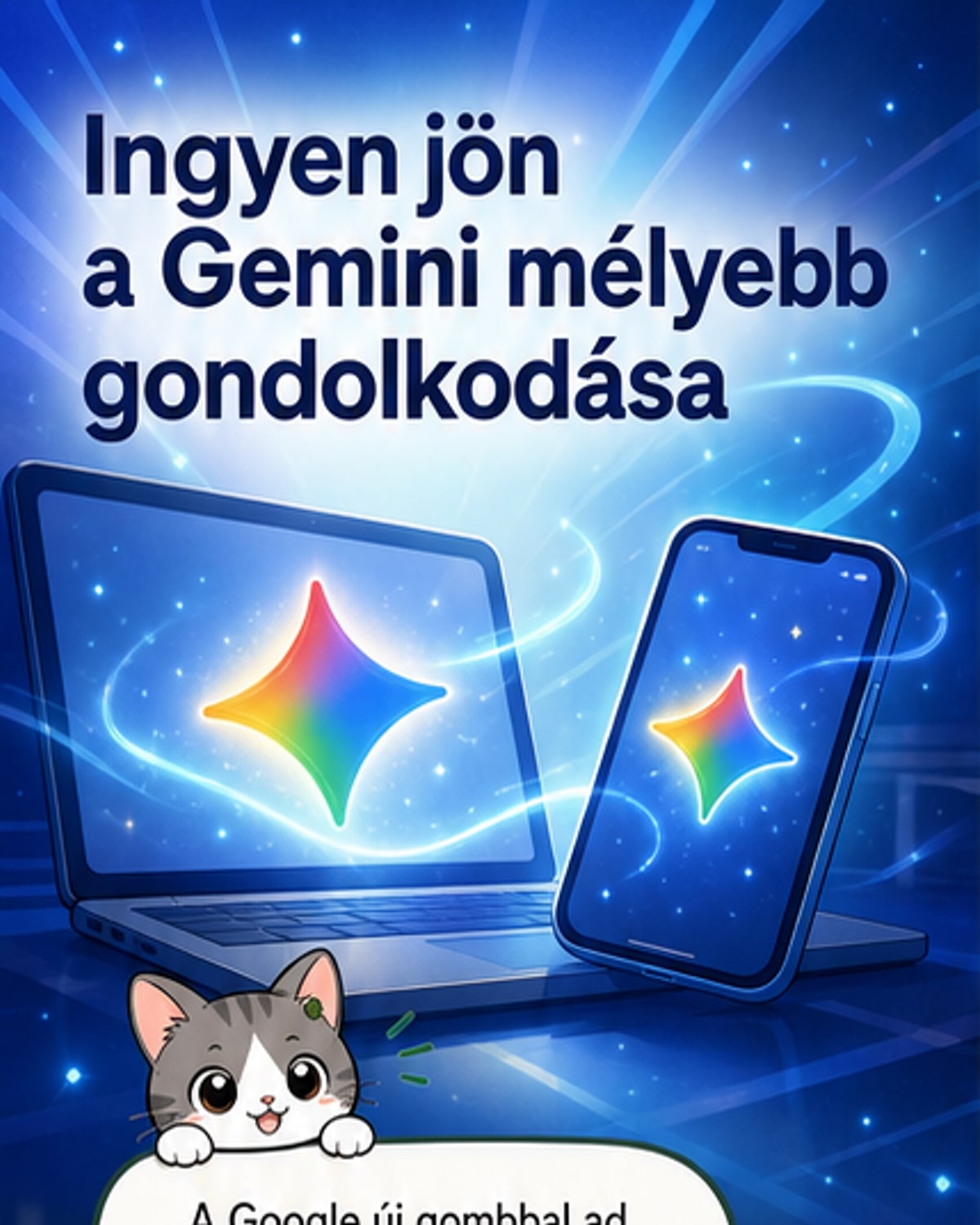 Google Gemini új gondolkodási szintje
