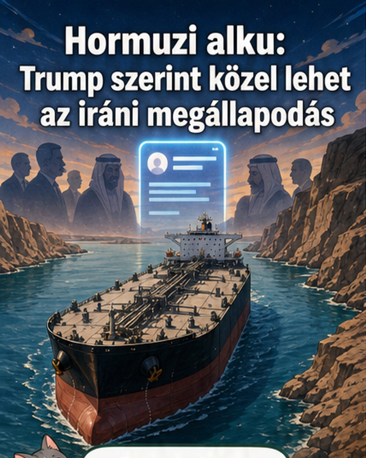 Trump szerint közel a béke Iránnal