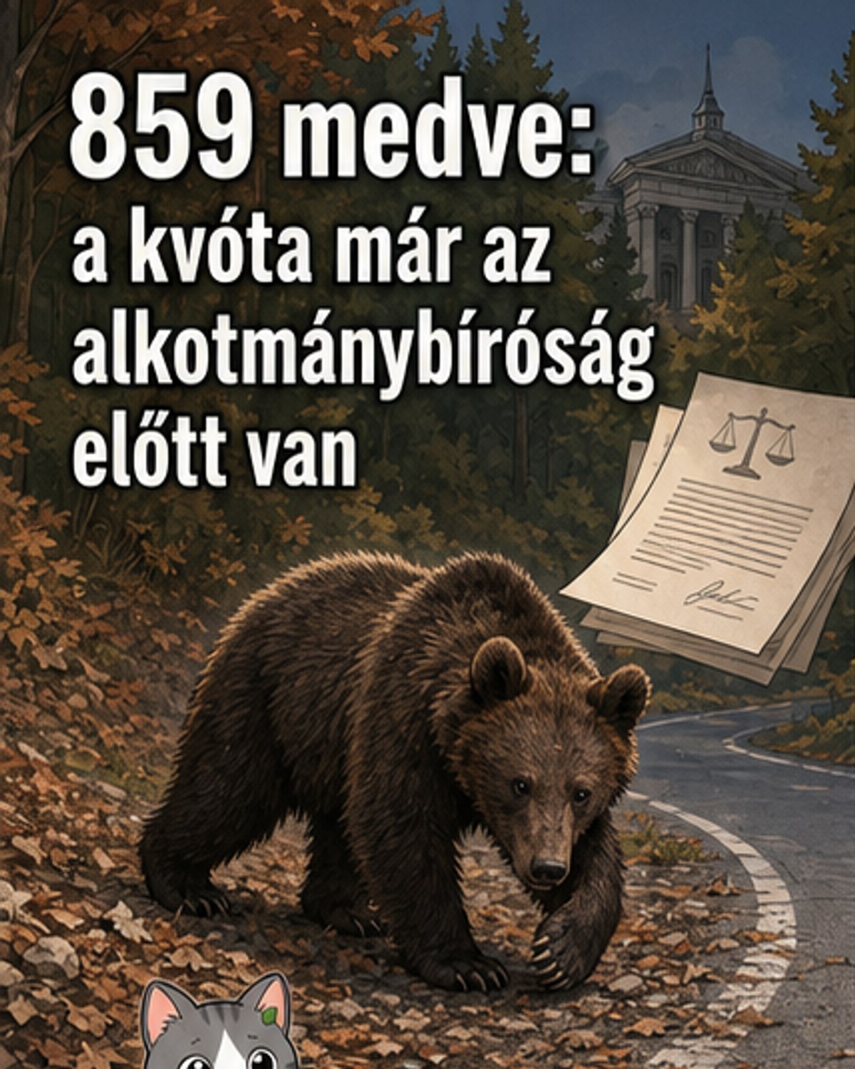 Államfő perel a medvekvótáért