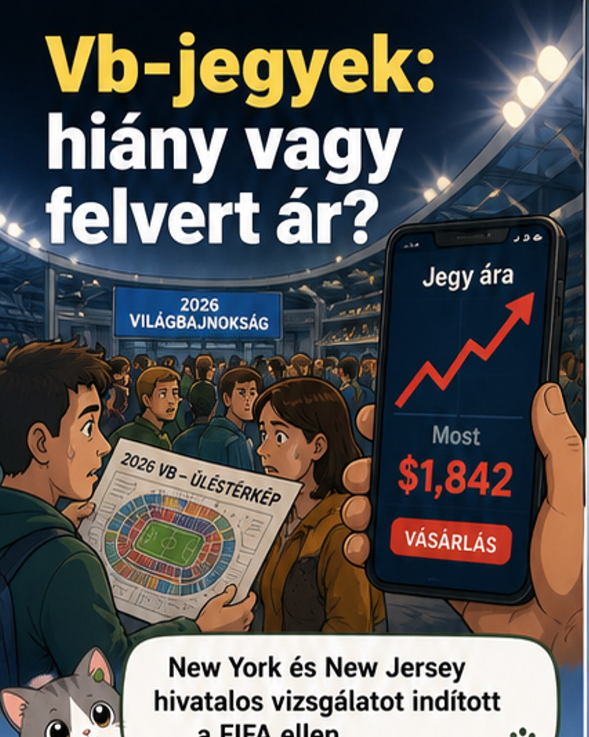 FIFA ellen vizsgálat a vb-jegyárak miatt
