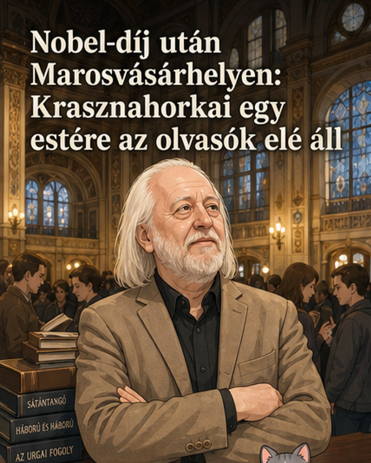 Találkozhatnak Krasznahorkai Lászlóval