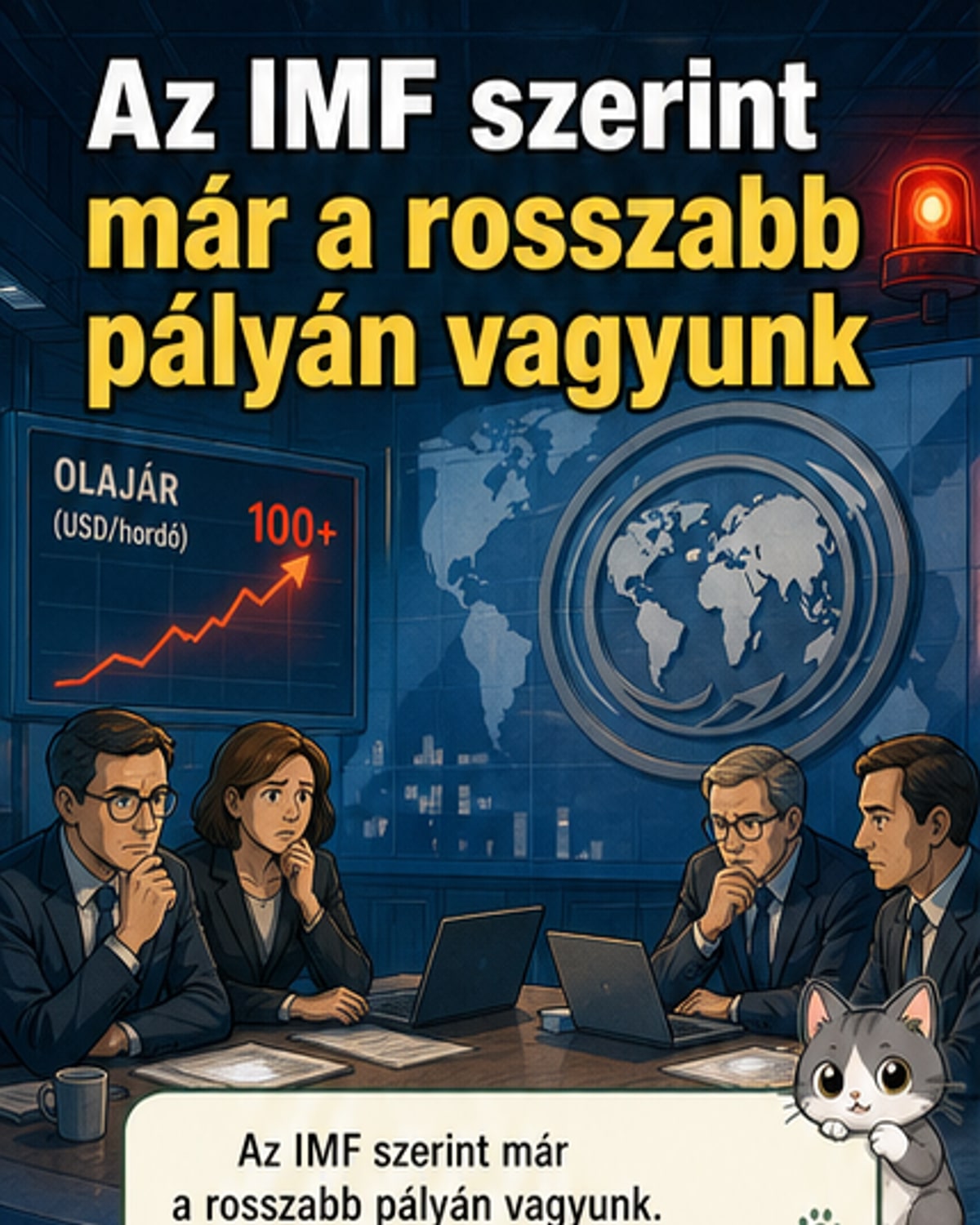 IMF: globális lassulás, ha a háború elhúzódik
