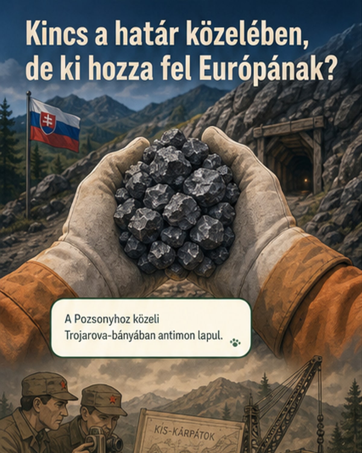 Európa iparában döntő nyersanyag bukkanhat fel Szlovákiában