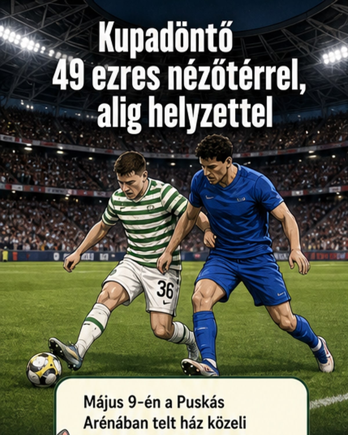 Miért kevés a gólkínálat a kupadöntőben?