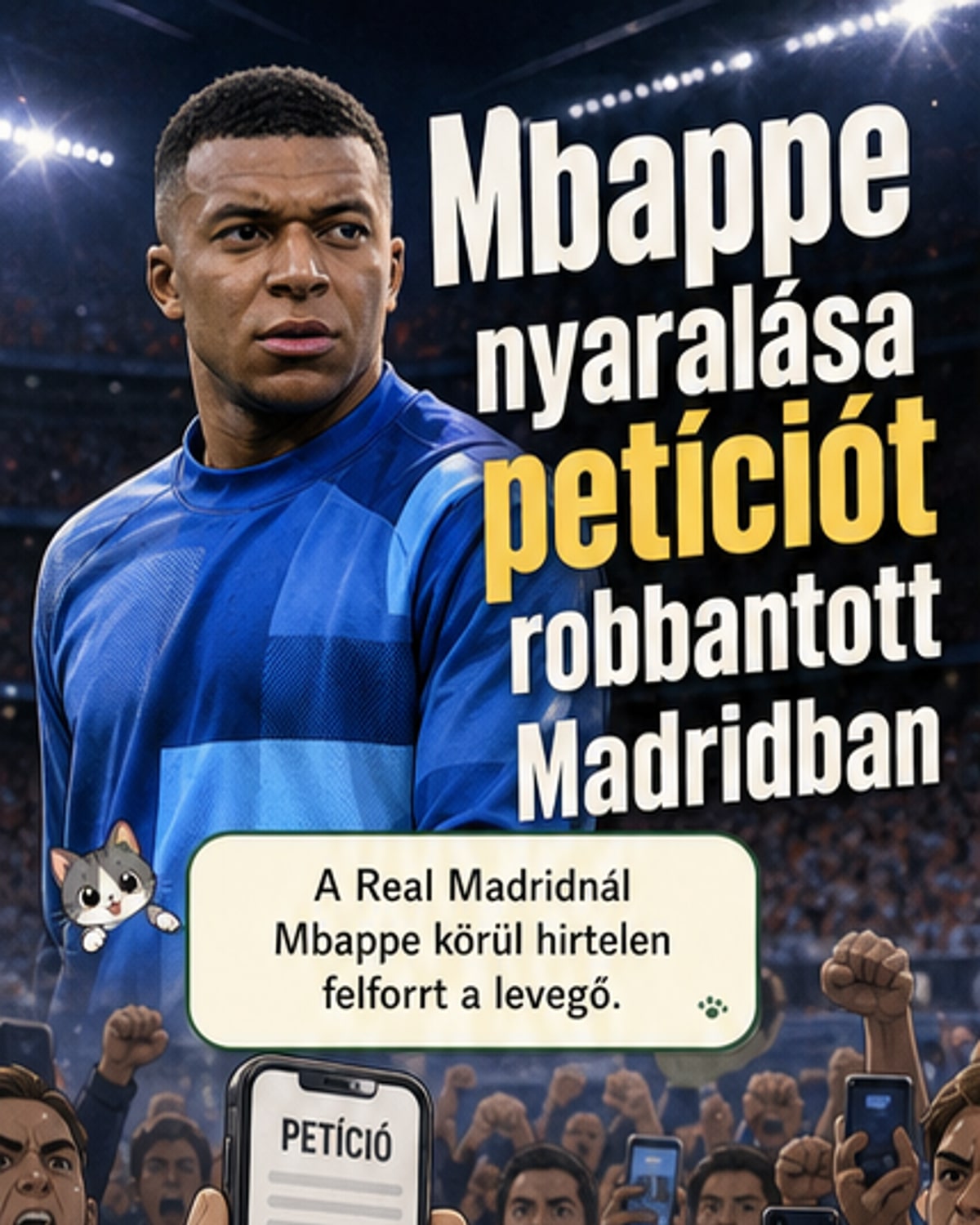 Real-szurkolók: Mbappé menjen!