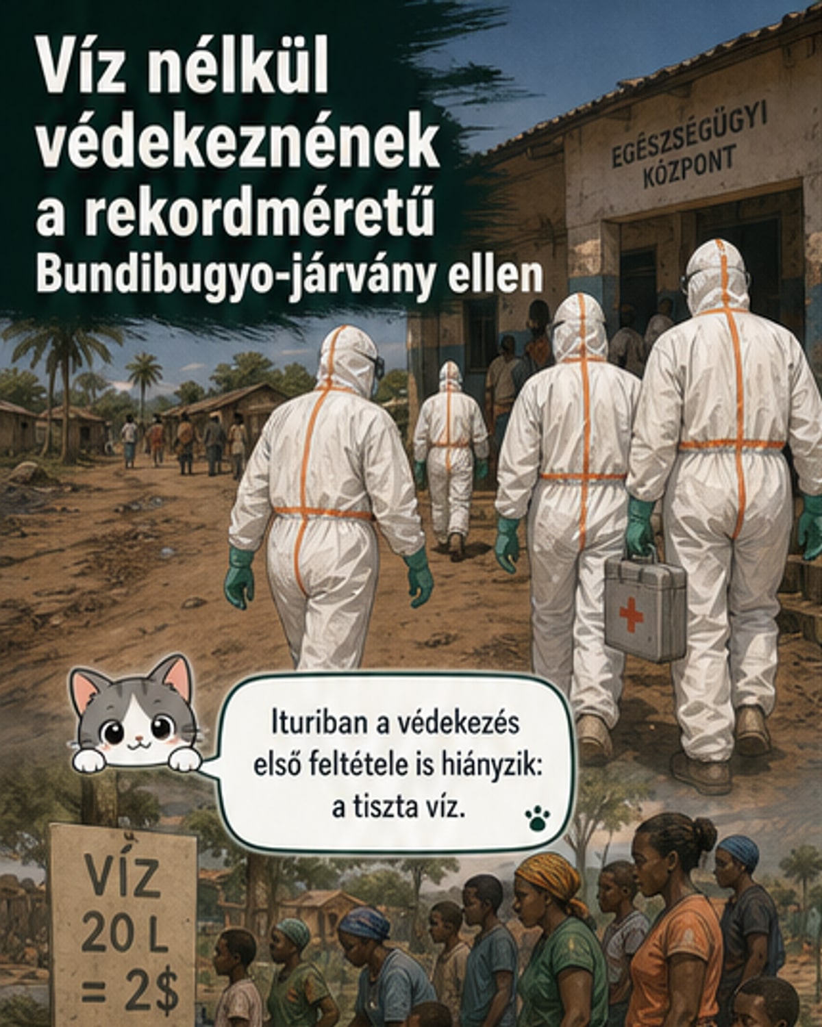 A vírus gyorsabb, mint a segítség