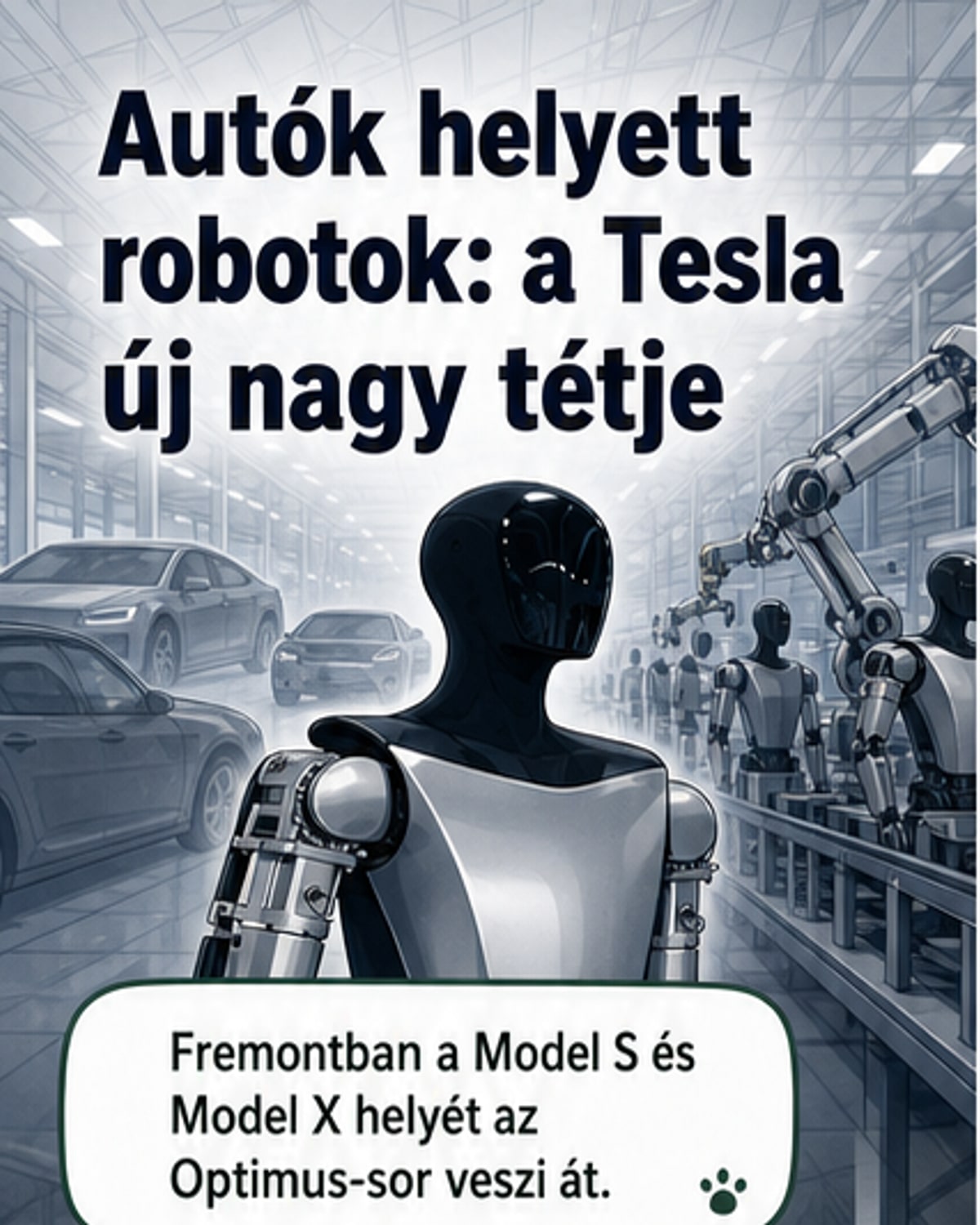 Tesla humanoid robotok új korszakot nyitnak
