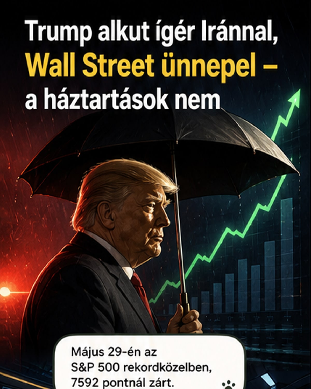Wall Street rekord, Main Street szenved