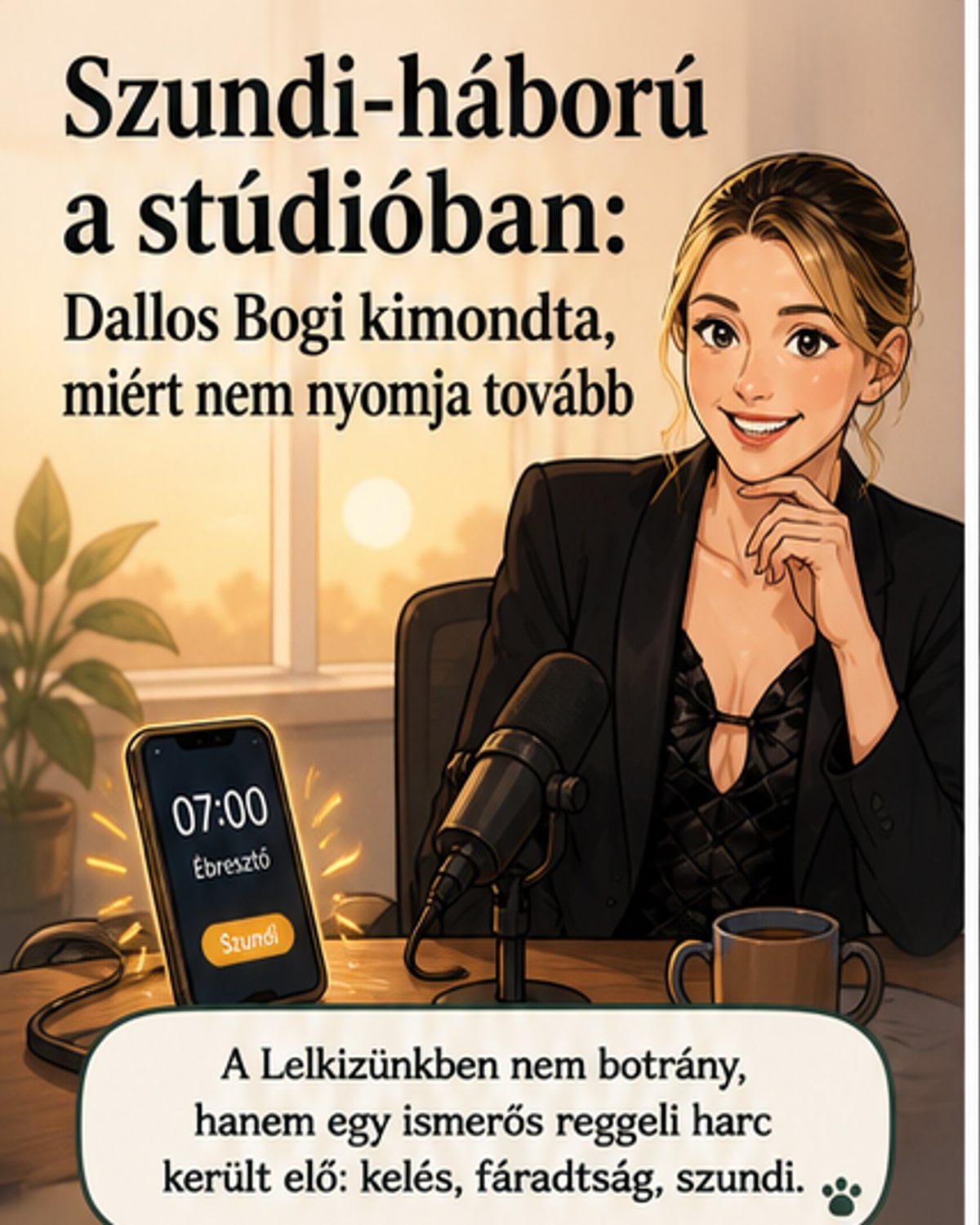 Dallos Bogi szundi ellenes