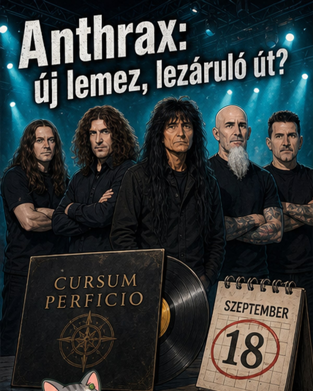 Anthrax új albuma szeptemberben