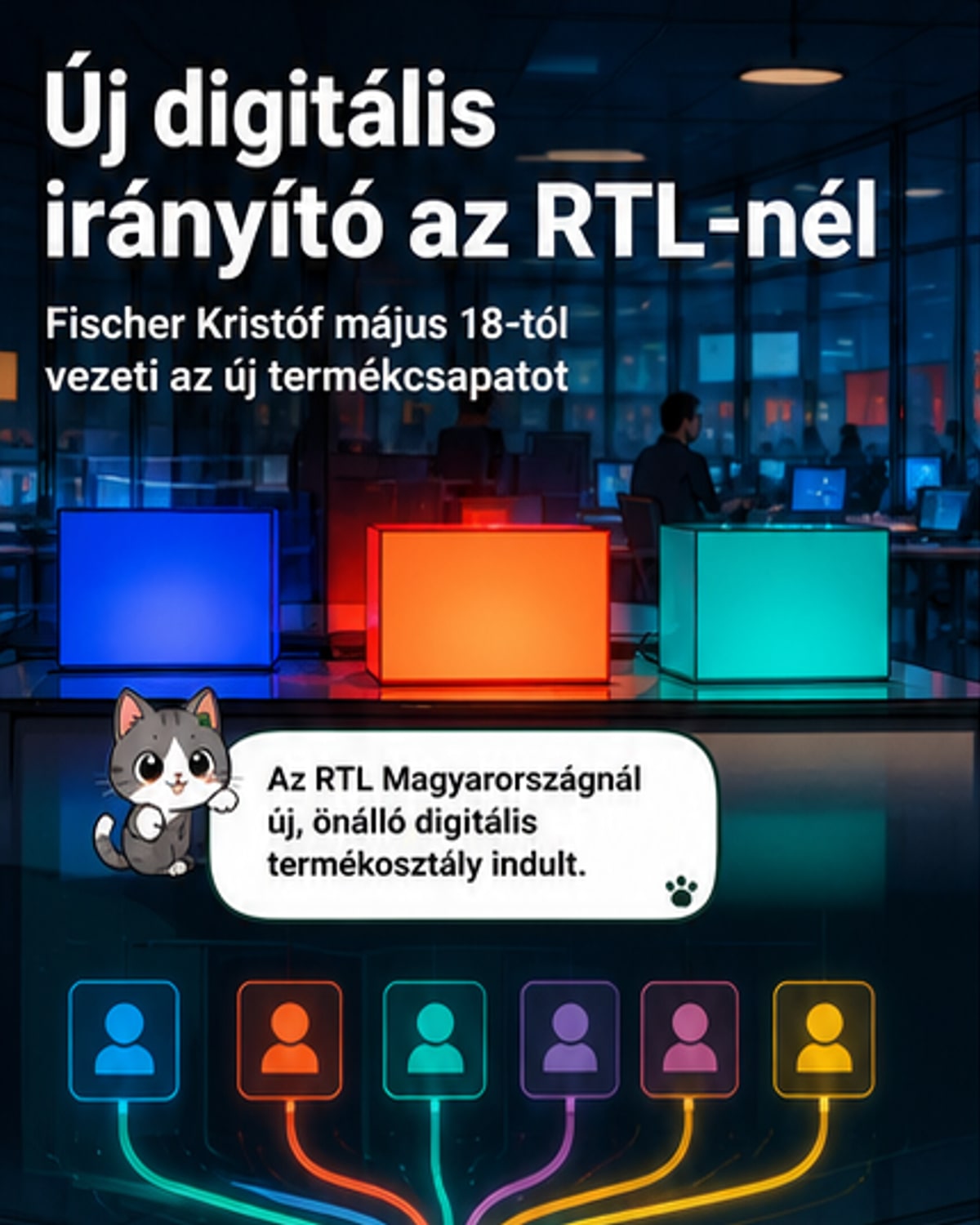 Új digitális vezér az RTL-nél