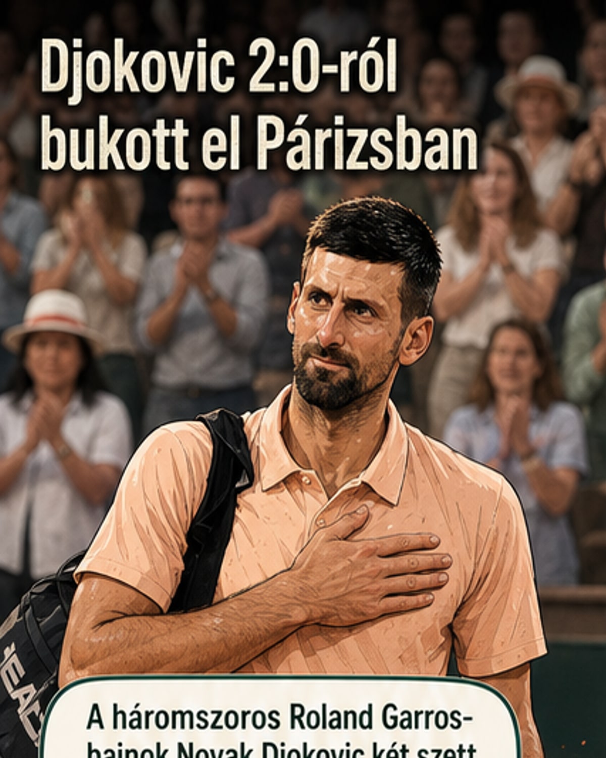 Djokovic kiesett, Fonseca döntötte ki